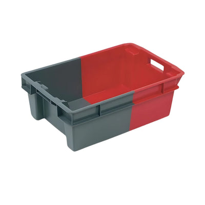 Industrial Plastic Stacking Tray - 32L