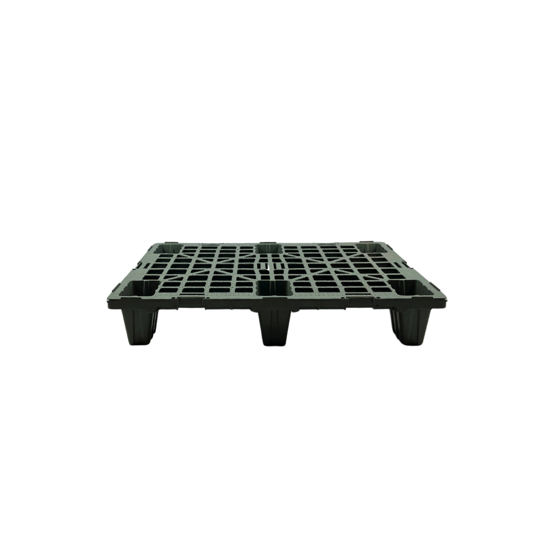 Nestable Lightweight Half Euro Plastic Pallet – Open Deck