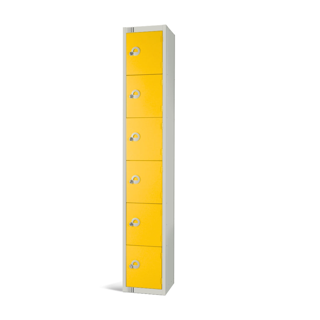 6 Tier Steel Locker - Large
