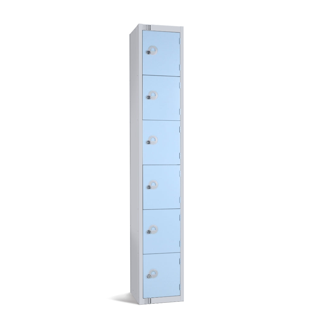6 Tier Steel Locker - Large