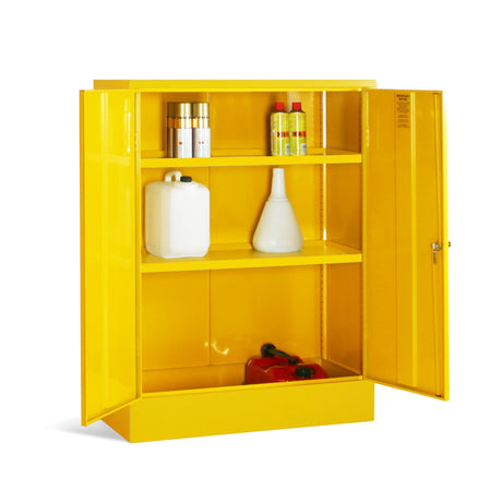 Dangerous Substance Cabinet - 2 Shelves, 36L Sump