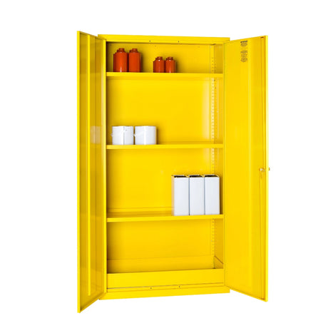 Dangerous Substance Cabinet - 3 Shelves, 36L Sump (Tall)