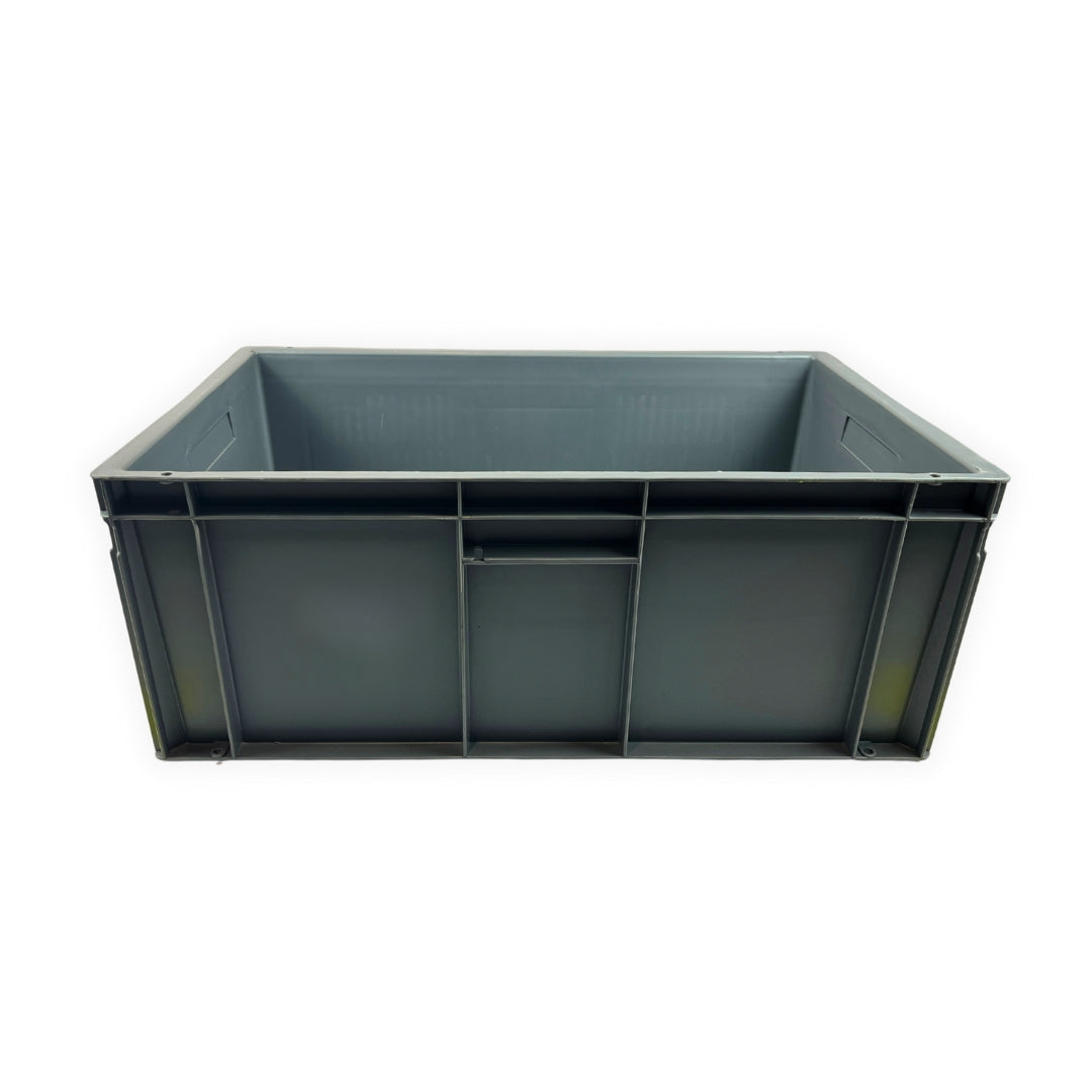 Euro Stacking Plastic Containers - Solid - 600x400x235mm (10 Pack)