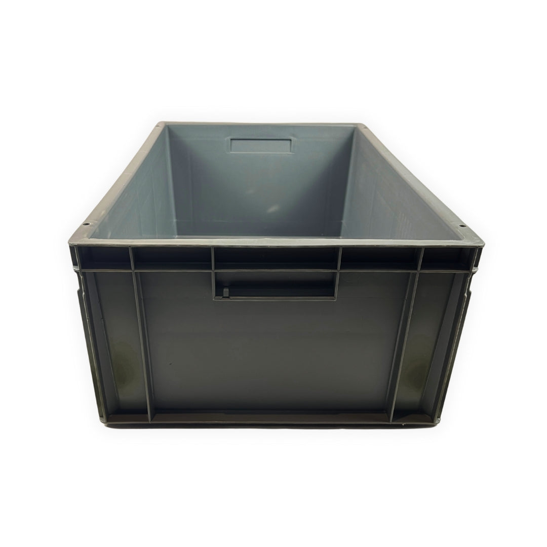 Euro Stacking Plastic Containers - Solid - 600x400x235mm (10 Pack)