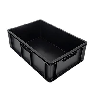 Euro Stacking Recycled Plastic Containers - Solid - 600x400x200mm (10 Pack)