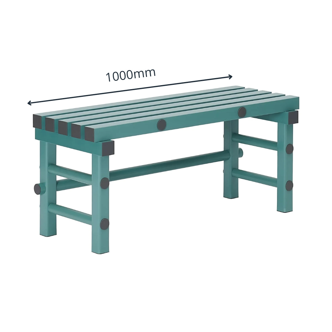 Plastic Changing Room Bench - 1000mm