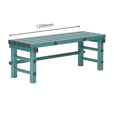 Plastic Changing Room Bench - 1200mm