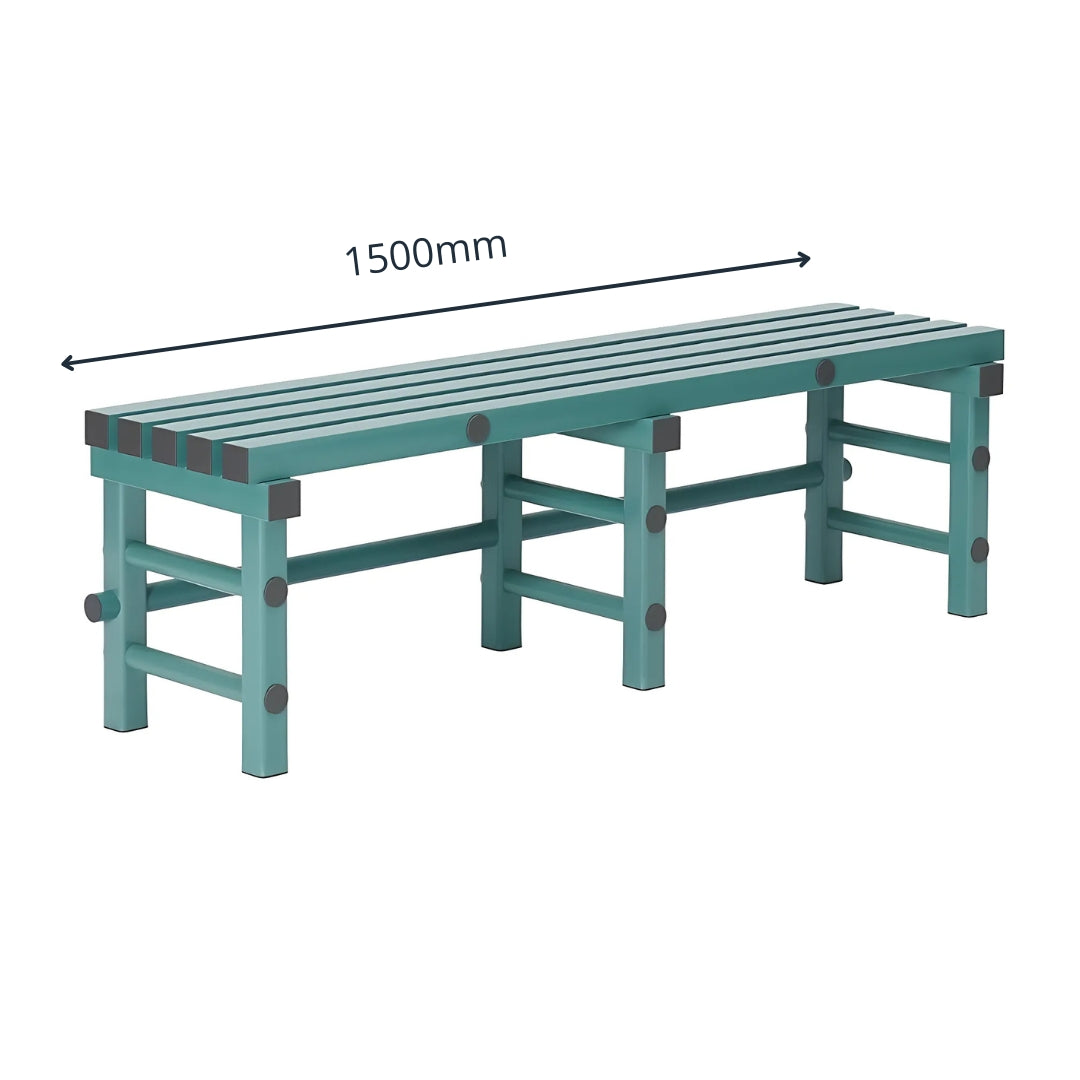 Plastic Changing Room Bench - 1500mm