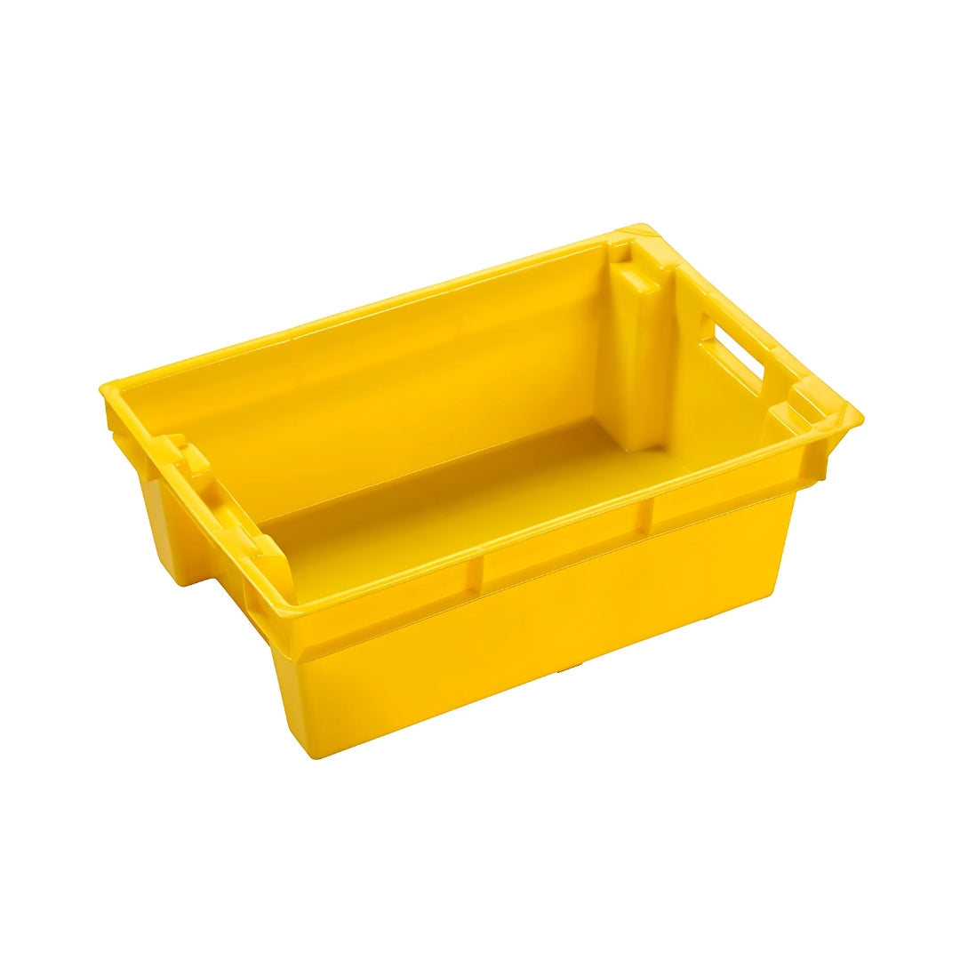 Plastic Stack & Nest Container 30L Solid (10 Pack)
