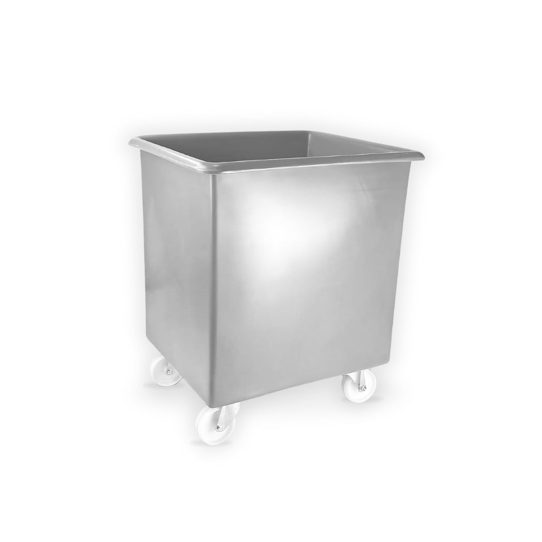 135L Industrial Plastic Mobile Storage Truck – Recycled & Food Grade