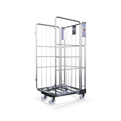 Nestable Cage Trolley on Wheels – 3-Sided, 4-Sided & Mesh