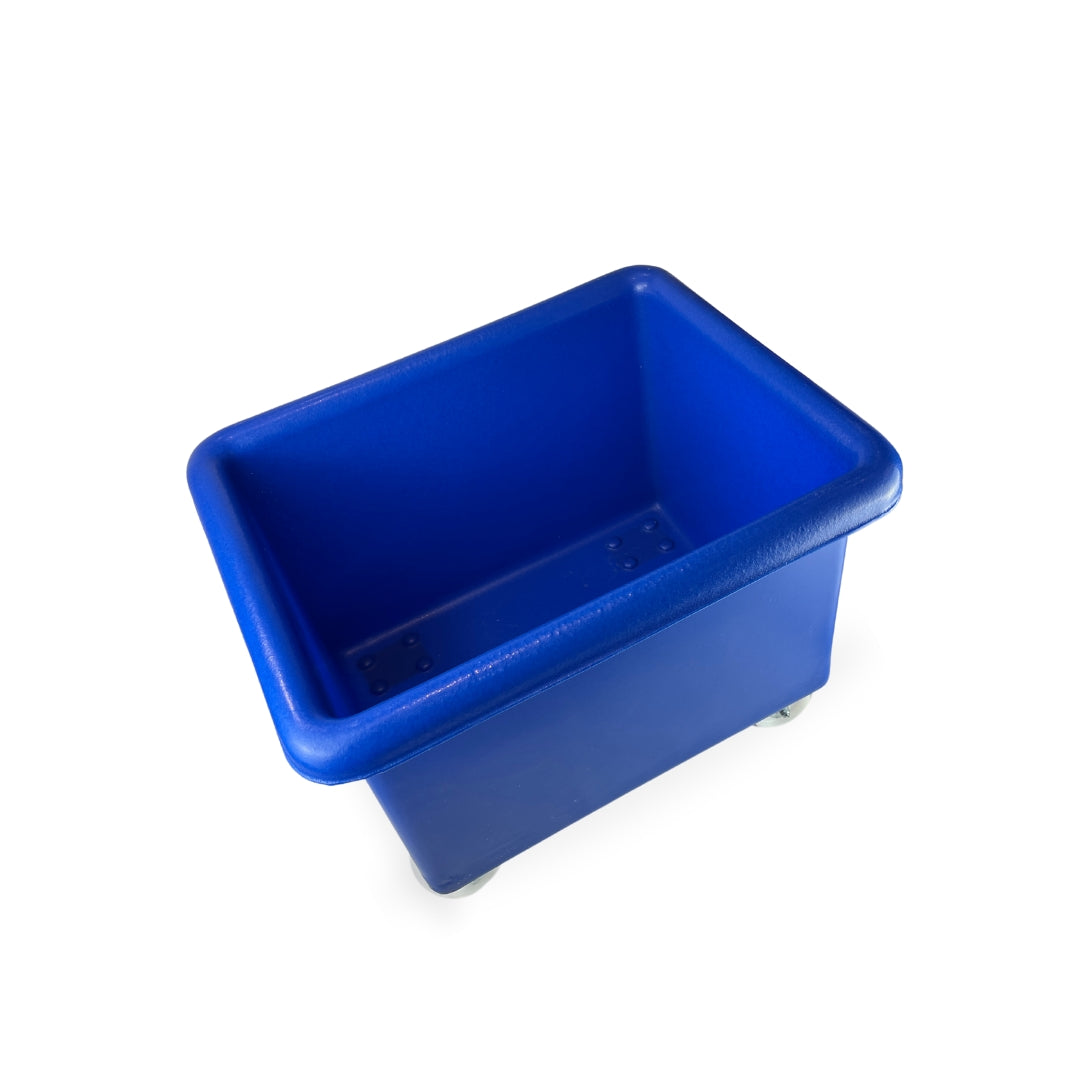 Wheeled Plastic Mobile Storage Truck - 132 Litre