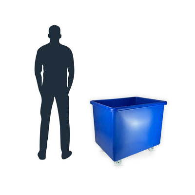 227L Plastic Mobile Storage Truck – Standard & Heavy Duty