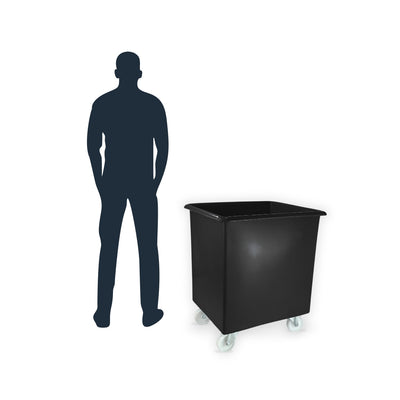 Wheeled Recycled Plastic Mobile Storage Truck - 135 Litre