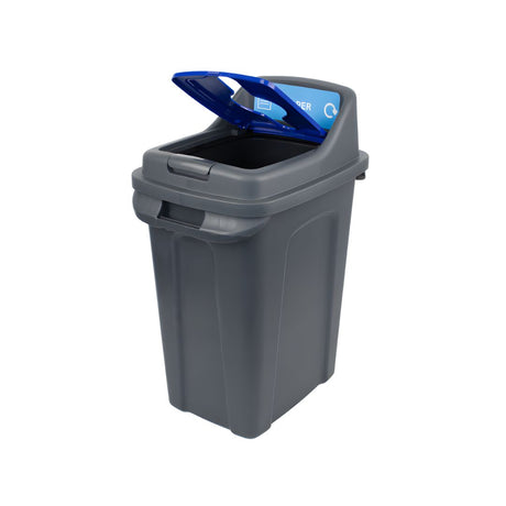 Indoor Recycling Bin with Colour-Coded Lid