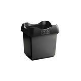 Open-Top Indoor Recycling Bin with Colour-Coded Lid