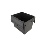 Plastic Storage Tote Box – 28L with Attached Lid