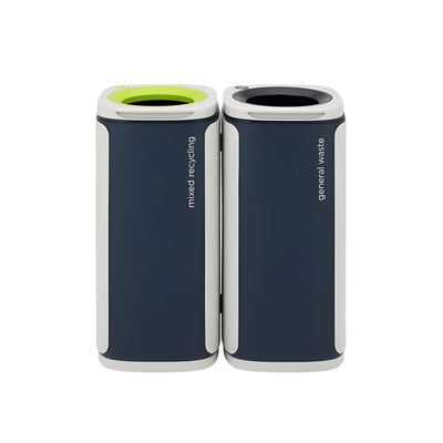 60L Premium Indoor Recycling Bin with Colour-Coded Lid