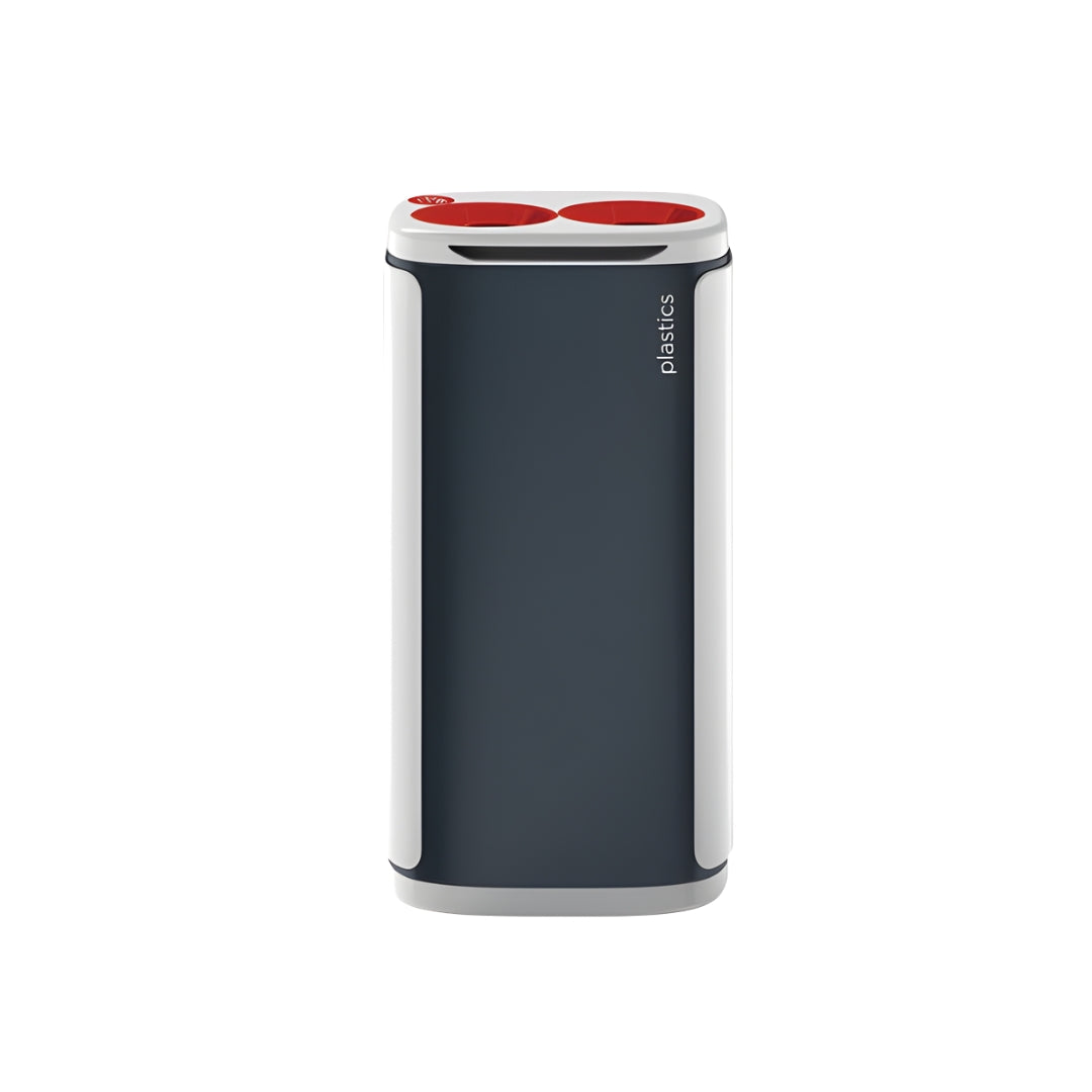60L Premium Indoor Recycling Bin with Colour-Coded Lid