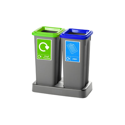 Twin Recycling Station Tray