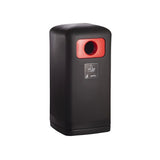 100 Litre Outdoor Recycling Litter Bin with Colour-Coded Aperture