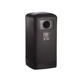100 Litre Outdoor Recycling Litter Bin with Colour-Coded Aperture