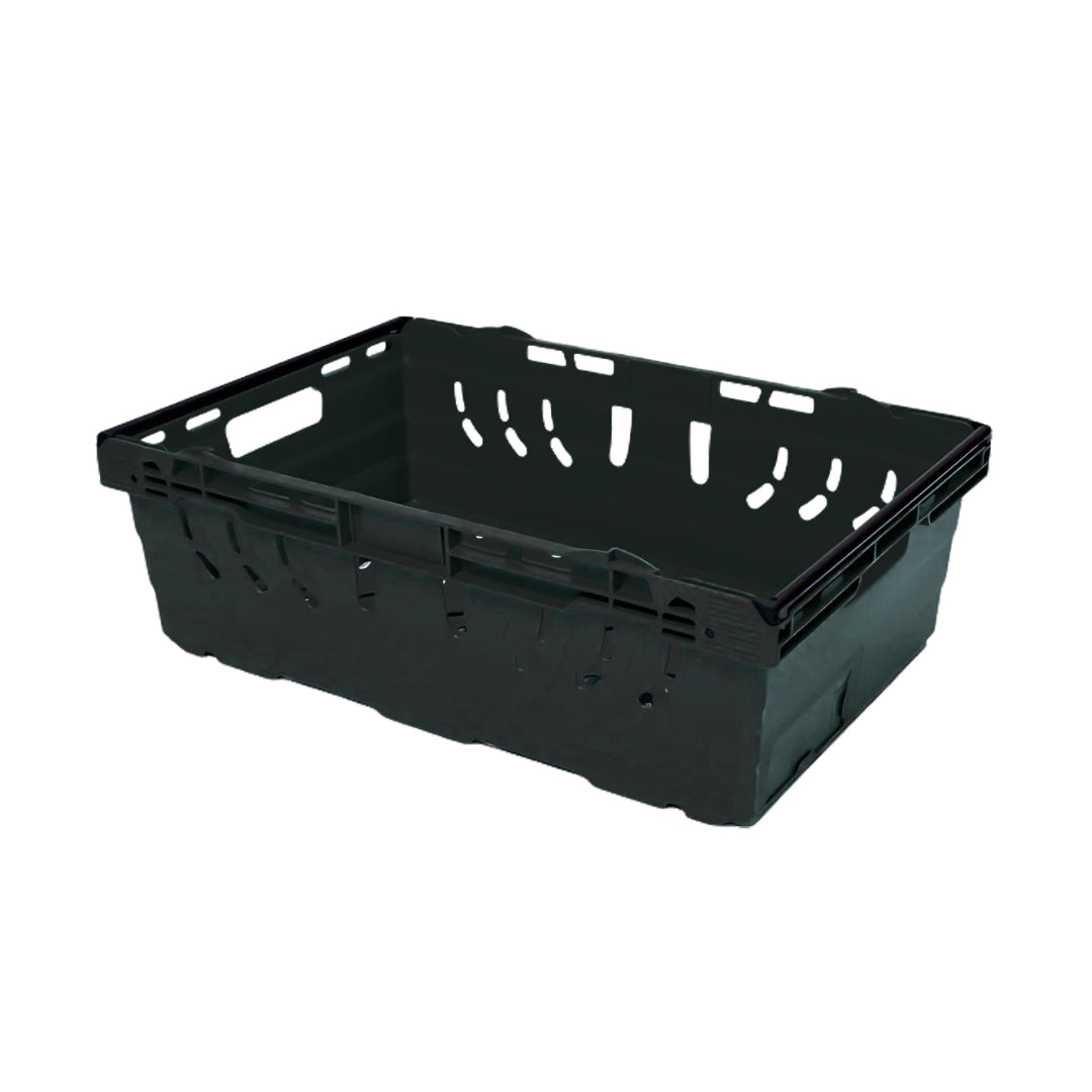 30L Bale Arm Supermarket Crate - Stack & Nest | G-Force – G-Force Direct