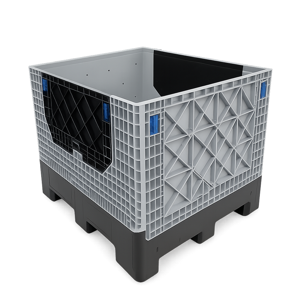 Collapsible Heavy Duty Plastic Pallet Box