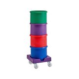 Food-Grade Ingredient Bin Dolly