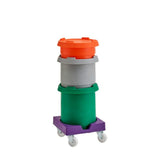 Food-Grade Ingredient Bin Dolly