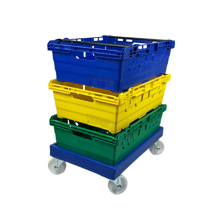 Stackable Dolly Durable Container Dollies | Plastic, Stackable, Heavy Duty | G-Force