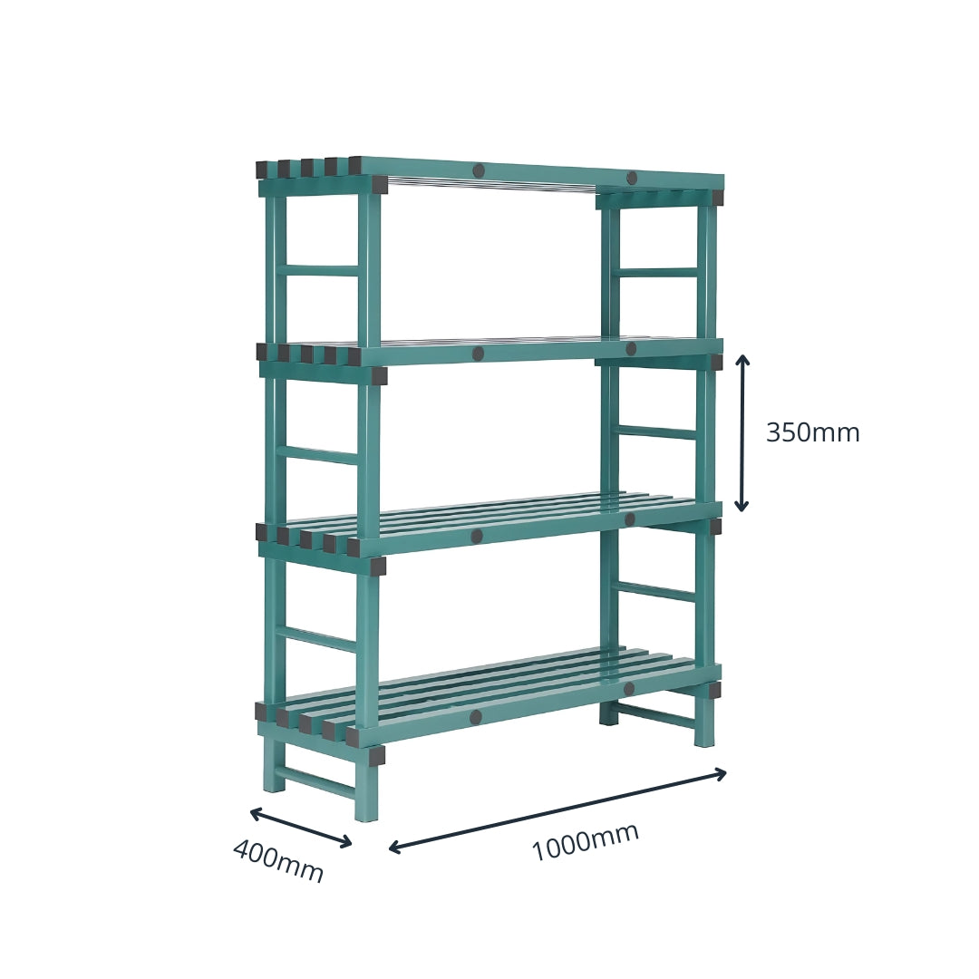 Plastic Racking Boxes Plastic Racking 4 Shelf Tall - 1000mm | G-Force