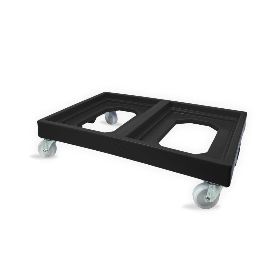 Stackable Dolly 600x400 Plastic Dolly for Stack Nest Containers | G-Force – G-Force Direct