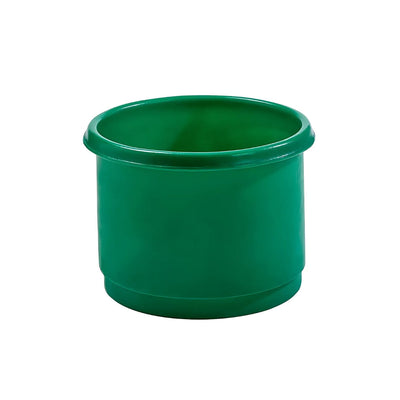 Stackable Industrial Plastic Bin – 31 L Cylindrical Storage Container