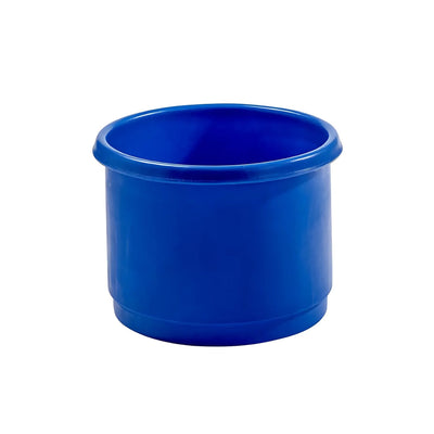 Stackable Industrial Plastic Bin – 31 L Cylindrical Storage Container