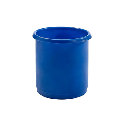 Stackable Industrial Plastic Bin – 46 L Cylindrical Storage Container