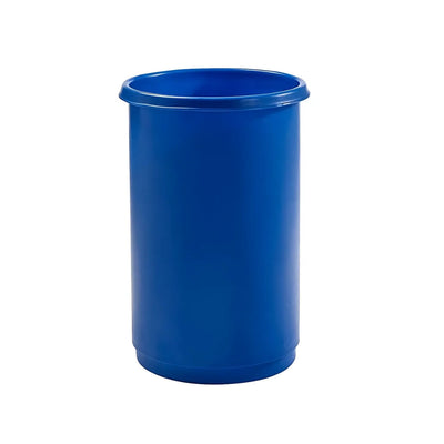 Stackable Industrial Plastic Bin – 73 L Cylindrical Storage Container