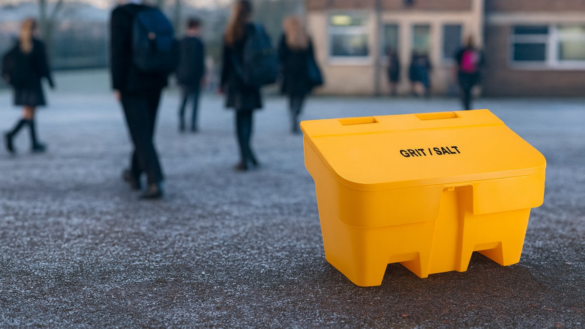 Salt Bins & Grit Boxes (200L & 350L) | Grit Bins UK – G-Force Direct