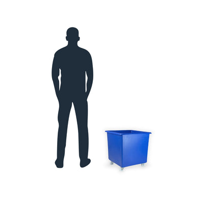 72L Plastic Mobile Storage Truck